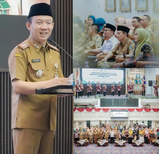 
 Lewat Seni Islami, Pemprov Lampung Dorong Generasi Muda Kreatif dan Berkarakter