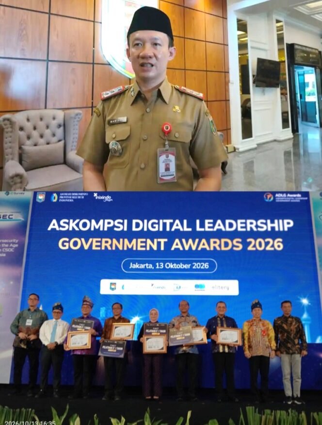 
 Sekdaprov Lampung Dr. Marindo Kurniawan Raih Sekretaris Daerah Terbaik Kategori Orchestration Leadership ADLG Awards 2026
