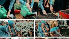 Peresmian Desa TAPIS Tata Karya Lampura. Foto Istimewa 