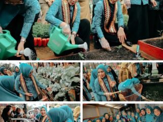 Peresmian Desa TAPIS Tata Karya Lampura. Foto Istimewa 
