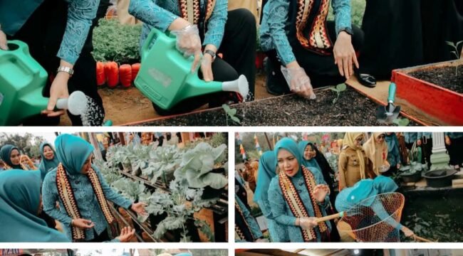 Peresmian Desa TAPIS Tata Karya Lampura. Foto Istimewa 